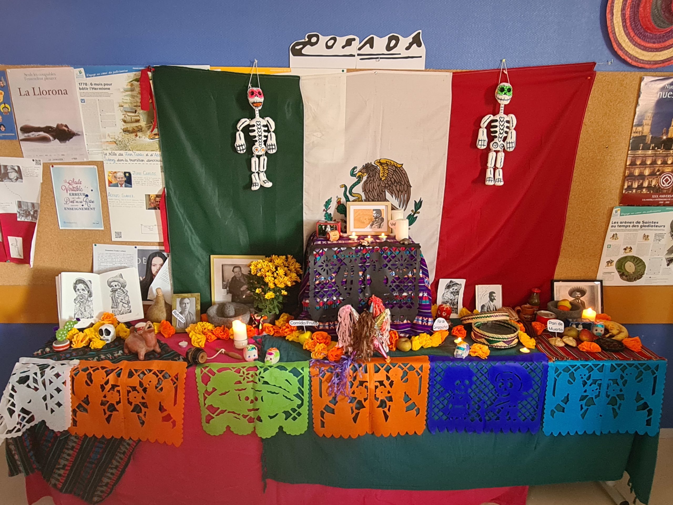 Proyecto “fiesta de muertos”/projet “fête des morts”